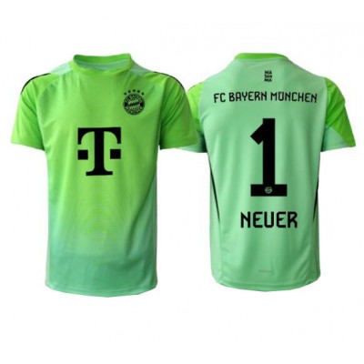 FC Bayern München Manuel Neuer #1 Grön Målvakt Hemmatröja 2025–26 Herr