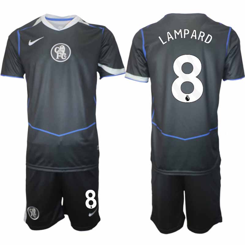 Fotbollströja Frank Lampard #8 Chelsea Tredjeställ 2025-26 Herr Tröja + Shorts