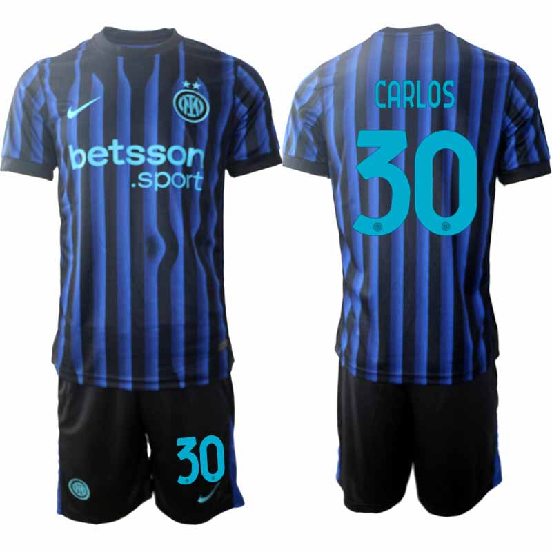 Billiga Fotbollströjor Inter Milan Carlos Augusto #30 Hemmaställ 2025-26 Herr
