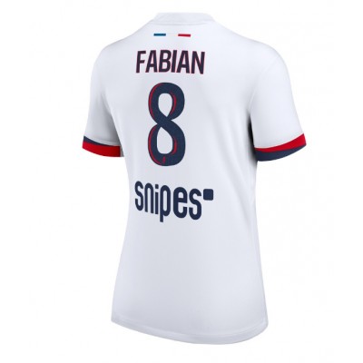 Fotbollströjor Billigt Dam Paris Saint-Germain Bortatröja 2025/26 Fabian Ruiz 8