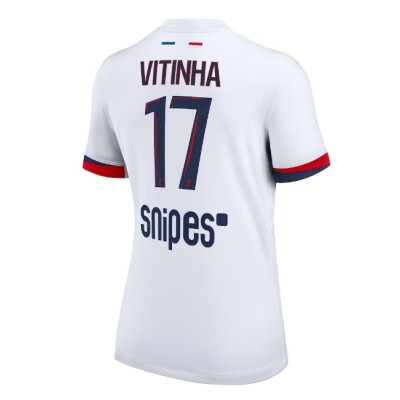 Fotbollströjor Dam Paris Saint-Germain Bortatröja 2025/26 Vitinha 17