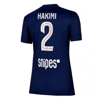 Dam Fotbollströja Paris Saint-Germain Hemmatröja 2025/26 Achraf Hakimi 2