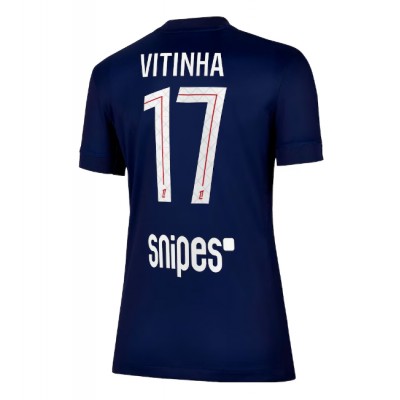 Fotbollströjor Dam Paris Saint-Germain Hemmatröja 2025/26 Vitinha 17