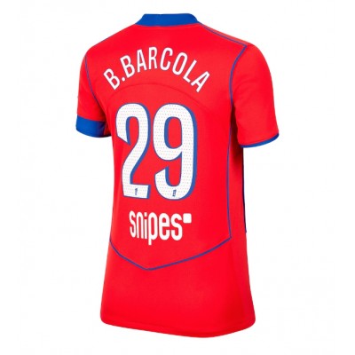Billiga Fotbollströjor Dam Paris Saint-Germain Tredjetröja 2025/26 Bradley Barcola 29