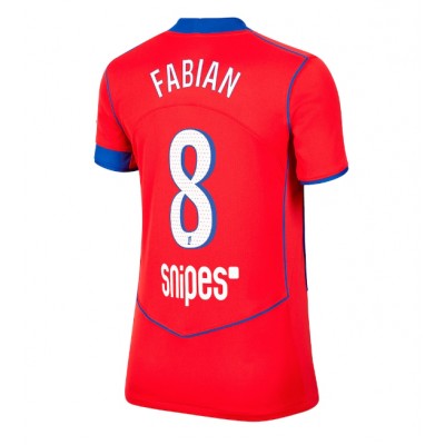 Fotbollströjor Billigt Dam Paris Saint-Germain Tredjetröja 2025/26 Fabian Ruiz 8