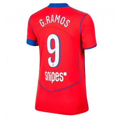 Fotbollströjor Dam Paris Saint-Germain Tredjetröja 2025/26 Gonçalo Ramos 9