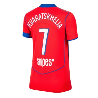 Paris Saint-Germain tröja 2025/26 Dam Tredje Khvicha Kvaratskhelia 7