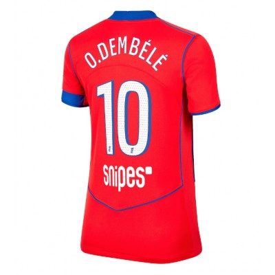 Paris Saint-Germain Tredjetröja 2025/26 Dam Fotbollströja Ousmane Dembélé 10