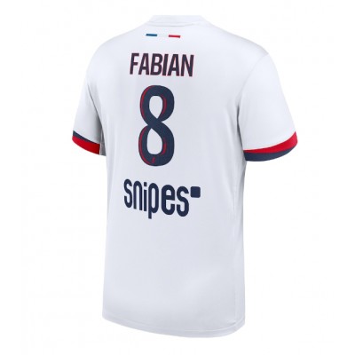 Fotbollströjor Herr Paris Saint-Germain Bortatröja 2025/26 Fabian Ruiz 8 Kortärmad