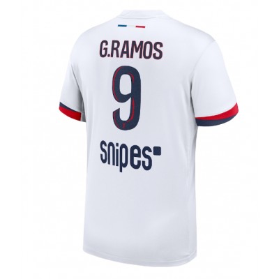 Paris Saint-Germain Bortatröja 2025/26 Gonçalo Ramos 9 Herr Kortärmad Fotbollströja