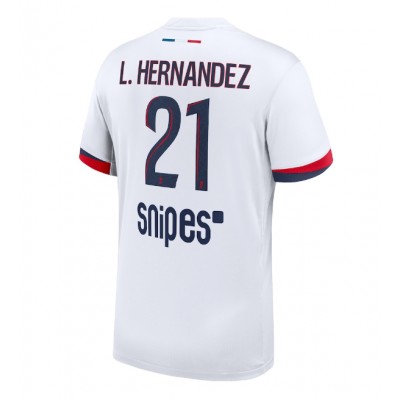 Paris Saint-Germain Bortatröja 2025/26 Lucas Hernandez 21 Herr Kortärmad Fotbollströja