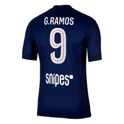 Paris Saint-Germain Hemmatröja 2025/26 Gonçalo Ramos 9 Herr Kortärmad Fotbollströja