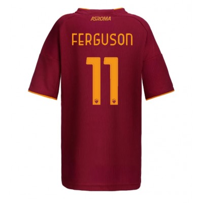 Billiga Fotbollströjor Dam AS Roma 2025/26 Hemmatröja Evan Ferguson 11