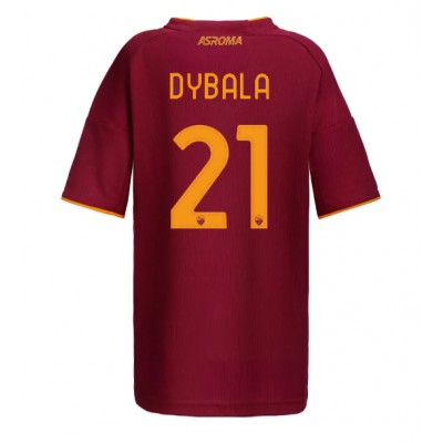 Billiga Fotbollströjor Dam AS Roma 2025/26 Hemmatröja Paulo Dybala 21