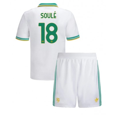 Fotbollströjor Barn Billiga AS Roma Tredjetröja 2025-26 Matías Soulé 18