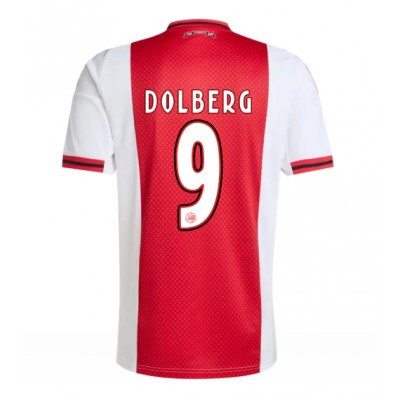 Köpa Fotbollströjor Ajax Hemmatröja 2025/26 Herr Kasper Dolberg 9