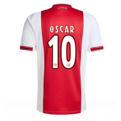 Matchtröjor Fotboll Herr Ajax Hemmatröja 2025/26 Oscar Gloukh 10