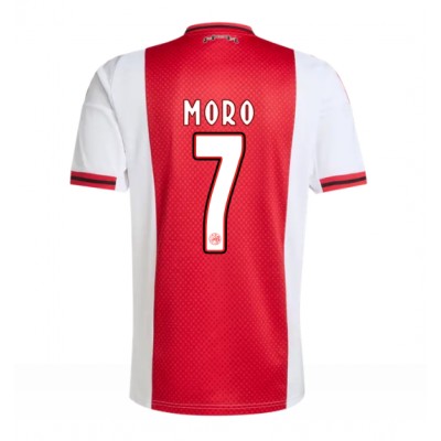 Matchtröjor Fotboll Herr Ajax Hemmatröja 2025/26 Raúl Moro 7