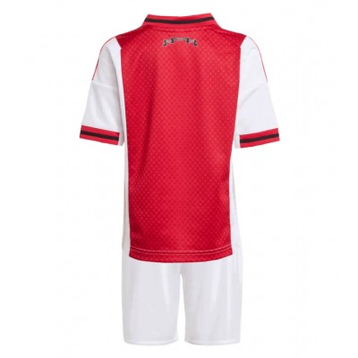 Barn Fotbollsställ Ajax Hemmatröja 2025/26 Med Eget Namn