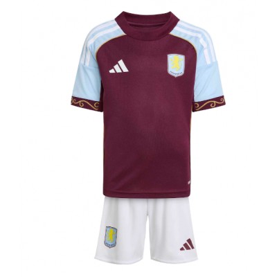 Fotbollskläder Barn Aston Villa Hemmatröja 2025/26 Emiliano Buendia 10