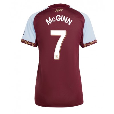 Fotbollströjor Billigt Dam Aston Villa Hemmatröja 2025/26 John McGinn 7