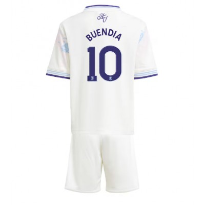 Köp Aston Villa Tredjetröja 2025/26 Barn Kit – Emiliano Buendia 10