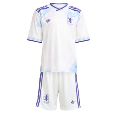 Fotbollskläder Set Barn Aston Villa 2025/26 Tredjetröja Ollie Watkins 11