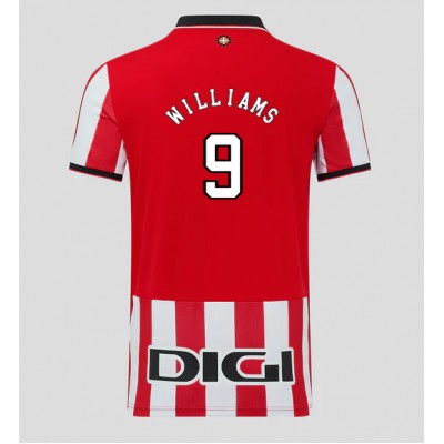 Athletic Bilbao Hemmatröja 2025/26 Herr Iñaki Williams #9 Kortärmad Fotbollströja