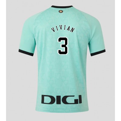 Athletic Bilbao Tredjetröja 2025/26 Herr Daniel Vivian #3 Kortärmad Fotbollströja