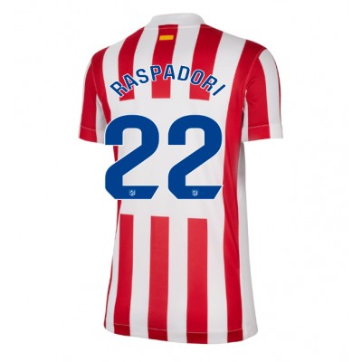 Atlético Madrid Hemmatröja 2025-26 Dam Giacomo Raspadori #22 Kortärmad