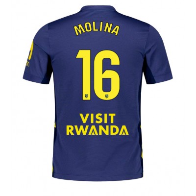 Billiga Fotbollströjor Atlético Madrid Bortatröja 2025/26 Herr Nahuel Molina #16 Kortärmad