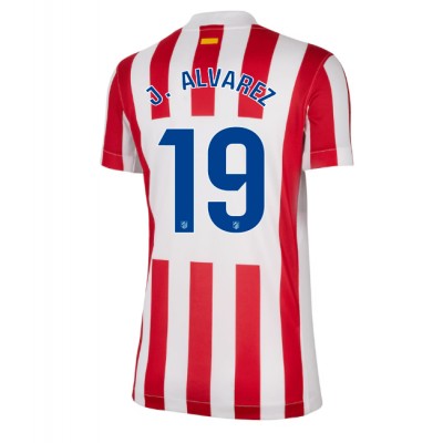 Dam Fotbollströjor Billigt Atlético Madrid Hemmatröja 2025/26 Julián Alvarez 19