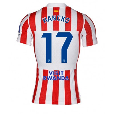 Fotbollströjor Herr Atlético Madrid Hemma 2025/26 Kortärmad Dávid Hancko 17