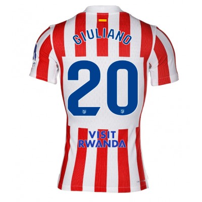 Herr Fotbollströjor Atlético Madrid Hemmatröja 2025/26 Giuliano Simeone 20