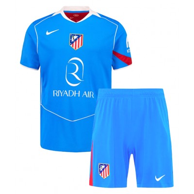 Fotbollsset Barn Atlético Madrid Tredjeställ 2025/26 Giuliano Simeone 20
