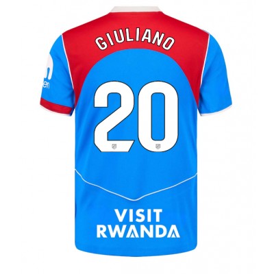 Herr Fotbollströjor Atlético Madrid Tredjetröja 2025/26 Giuliano Simeone 20