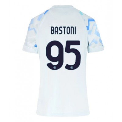 Fotbollströjor Billigt Inter Milan 2025/26 Bortatröja Dam Alessandro Bastoni 95