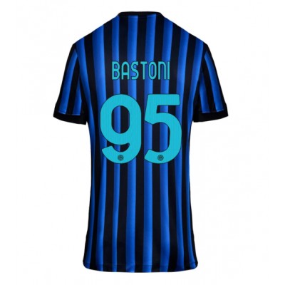 Inter Milan Hemmatröja 2025/26 Dam Alessandro Bastoni 95 Kortärmad