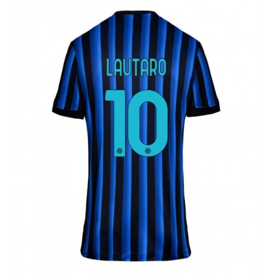 Inter Milan Hemmatröja 2025/26 Dam Lautaro Martínez #10 Kortärmad Fotbollströja
