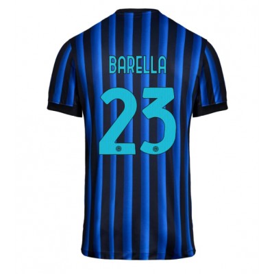 Inter Milan Hemmatröja 2025/26 Herr Nicolò Barella #23 Kortärmad