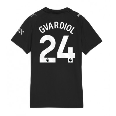 Billiga Fotbollströjor Dam Manchester City Bortatröja 2025/26 Joško Gvardiol 24