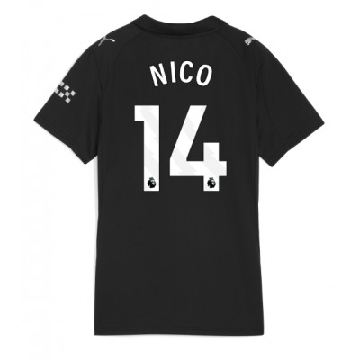 Fotbollströjor Billigt Manchester City Bortatröja 2025/26 Dam Nico González 14