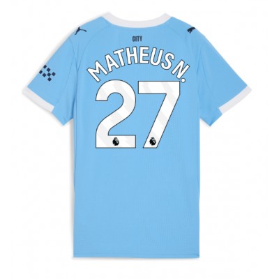 Manchester City tröja 2025/26 Hemma Dam Matheus Nunes #27 Kortärmad