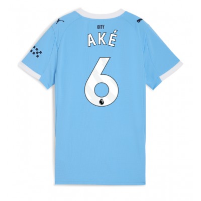 Fotbollskläder Dam Manchester City Hemmatröja 2025/26 Nathan Aké 6