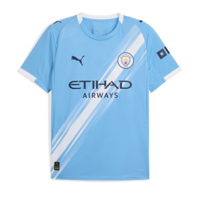 Herr Fotbollströja Manchester City Hemmatröja 2025/26 Rayan Cherki 10