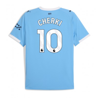 Herr Fotbollströja Manchester City Hemmatröja 2025/26 Rayan Cherki 10