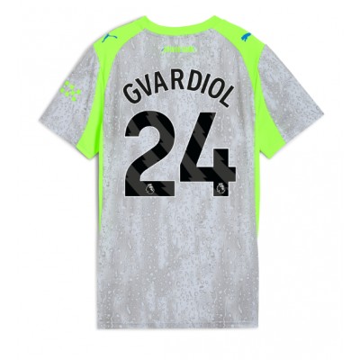 Billiga Fotbollströjor Dam Manchester City Tredjetröja 2025/26 Joško Gvardiol 24