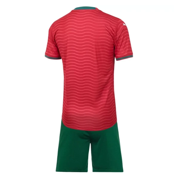Portugal Hemmatröja VM 2026 Barn Kortärmad Matchtröja + Shorts