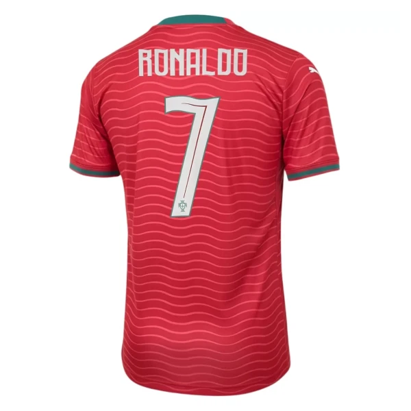 Portugal Hemmatröja VM 2026 Herr Cristiano Ronaldo #7 Kortärmad Matchtröja