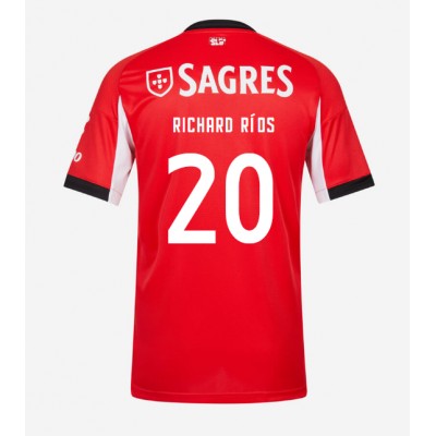 Billiga Fotbollströja Herr SL Benfica Hemmatröja 2025/26 Richard  Ríos 20